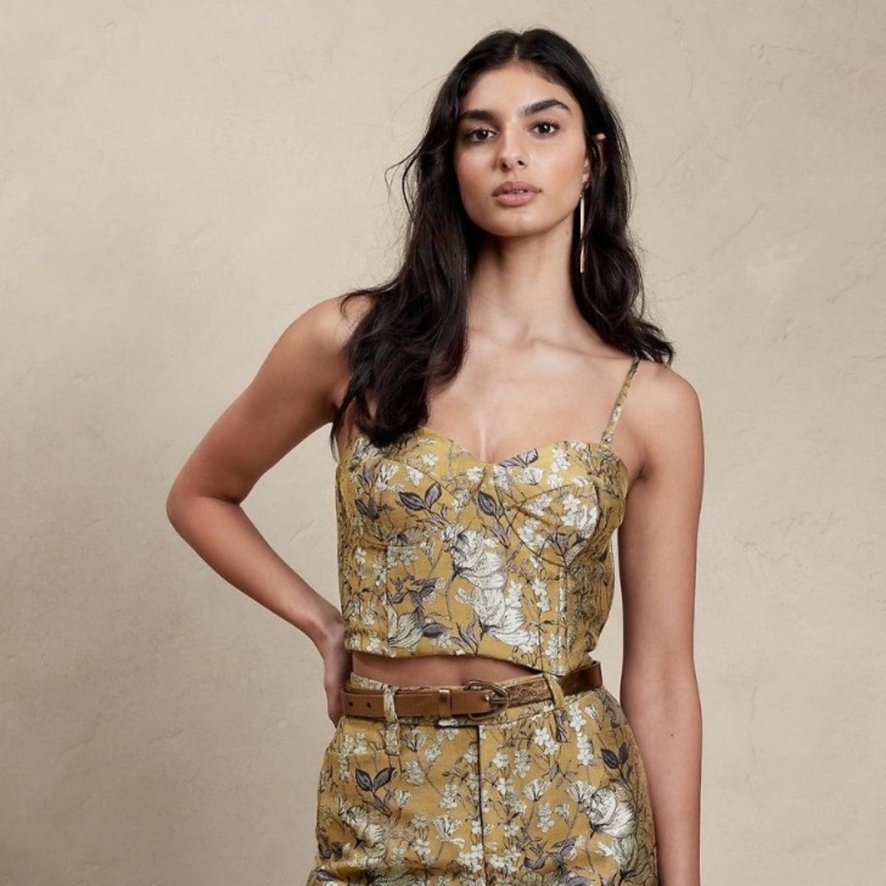 Banana Republic Cora Brocade Bustier